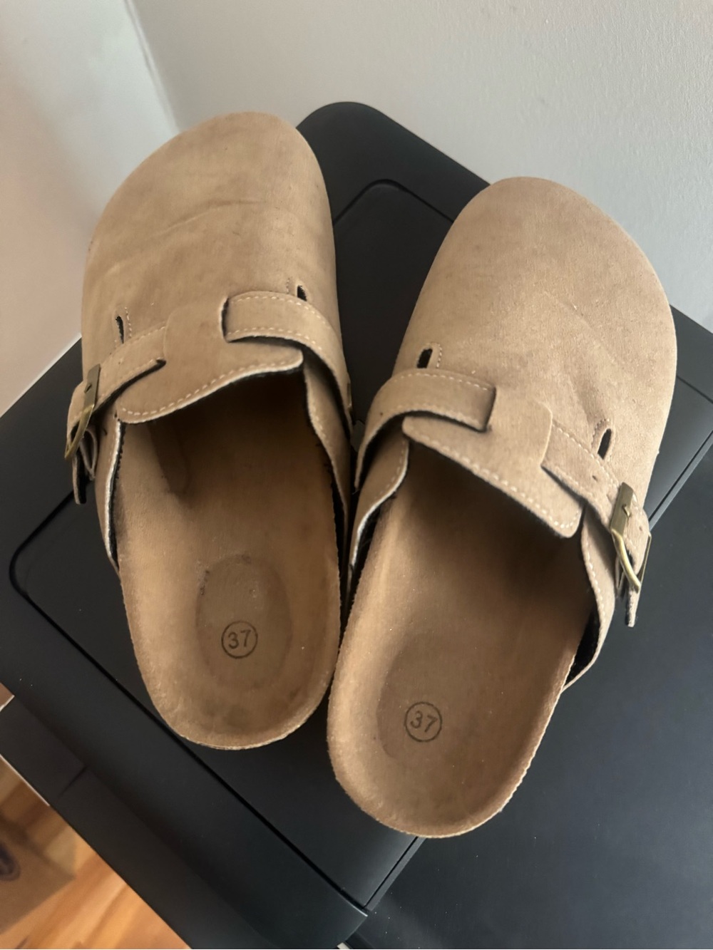 Slip-On Buckle Clog